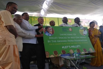 Akshaya Patra introduces millets in its mid-day meal programme